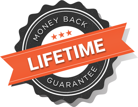 WavGrind lifetime money back guarantee badge