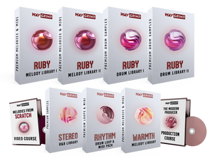 The Ruby Producer Bundle (12,500 samples & MIDI + 9 free bonuses)