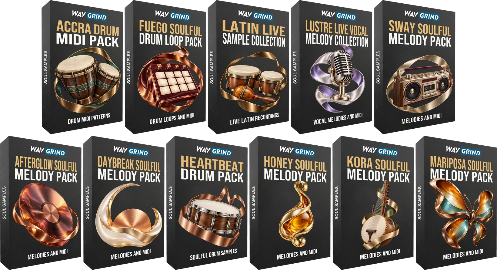 The Soul Culture Library packs and bonus packs